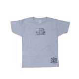 KIDS WEALTHY BOYS TEE-GREY