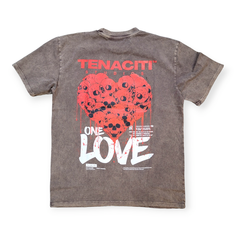 Tenaciti One Love tee-Brown