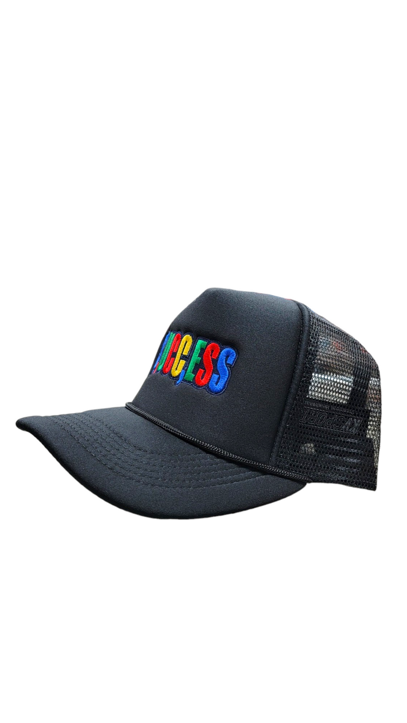 SUCCESS TRUCKER HAT-BLACK