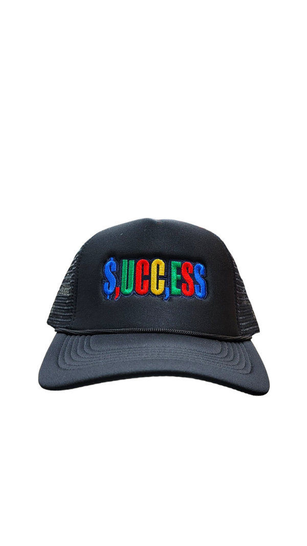 SUCCESS TRUCKER HAT-BLACK
