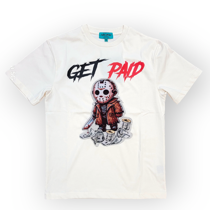 GET PAID TEE- OFF WHITE