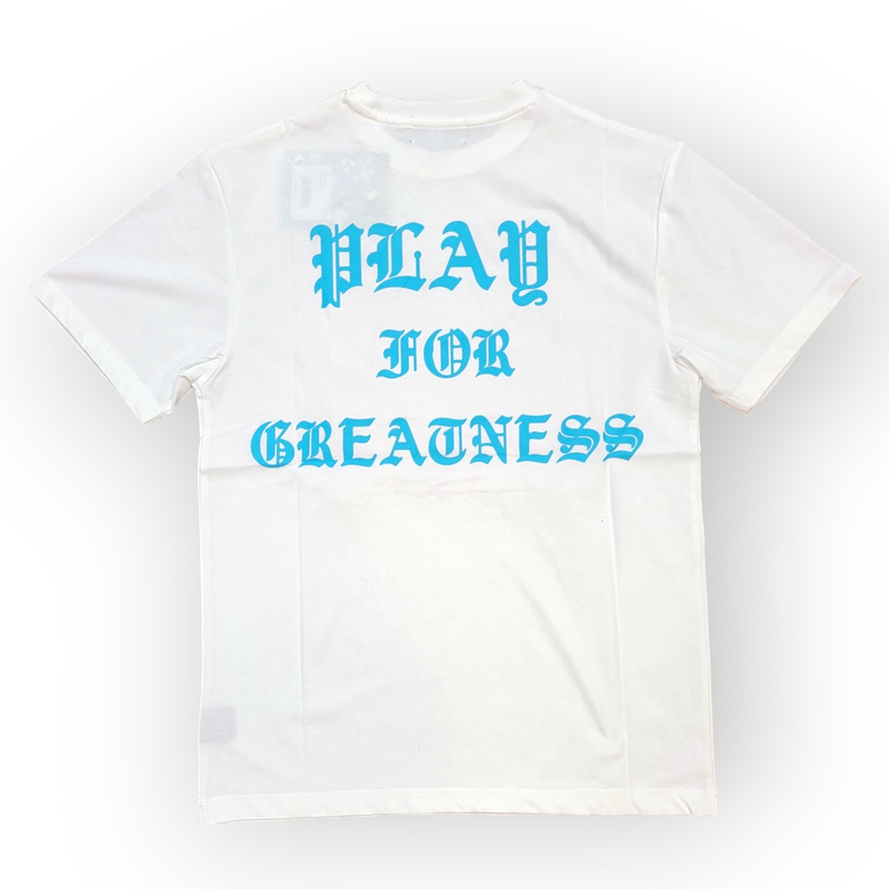 PRAY FOR GREATNESS TEE- OFF WHITE