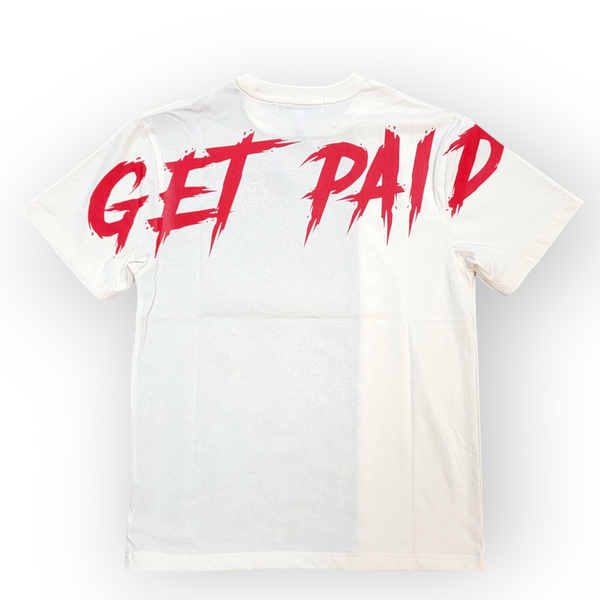 CASH IS KING TEE- OFF WHITE