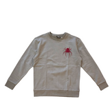 RST-008C TAN GREEN SPIDER CREW NECK