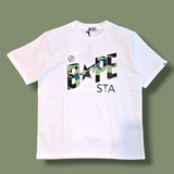 Bape Sta Camo Tee - Off White