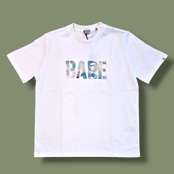 Bape Face Tee - Cream