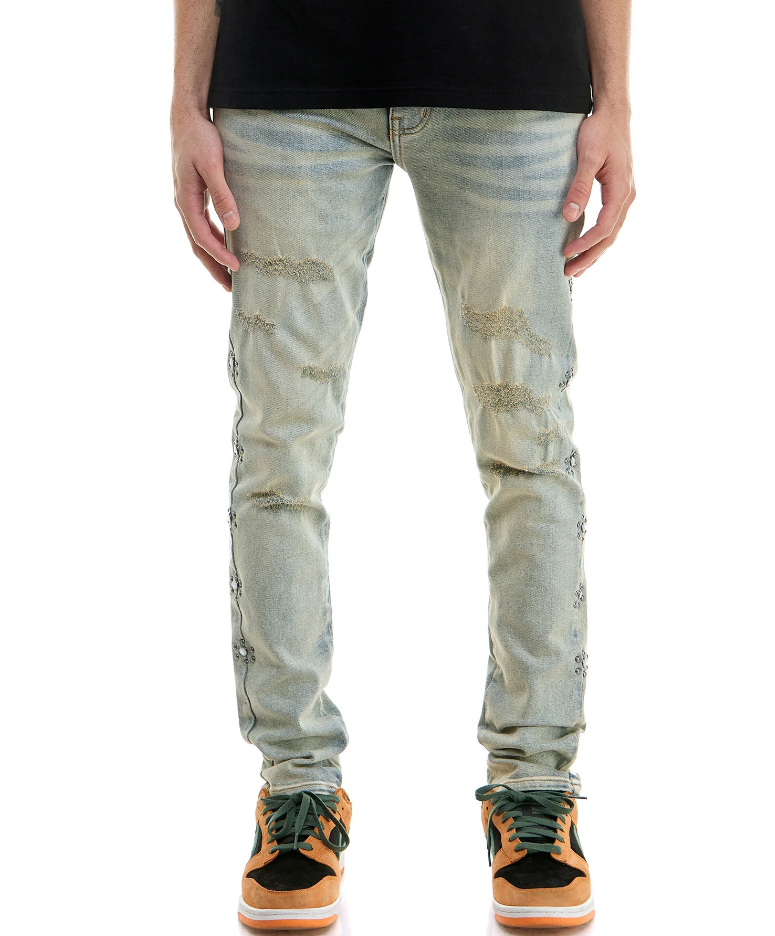 KND4642 BLUE - JEWEL SKINNY JEANS