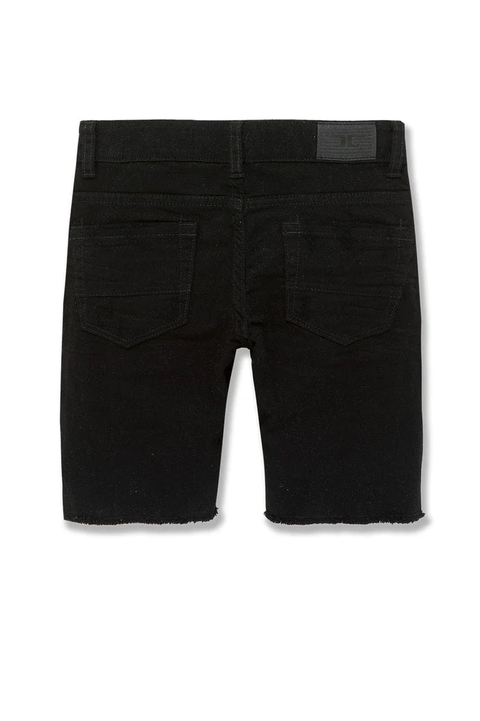 Kids Tulsa Twill Shorts-Black