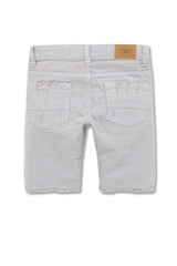 Kids Tulsa Twill Shorts-Light Grey