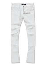 ROSS STACKED - THRILLER PANTS (WHITE)