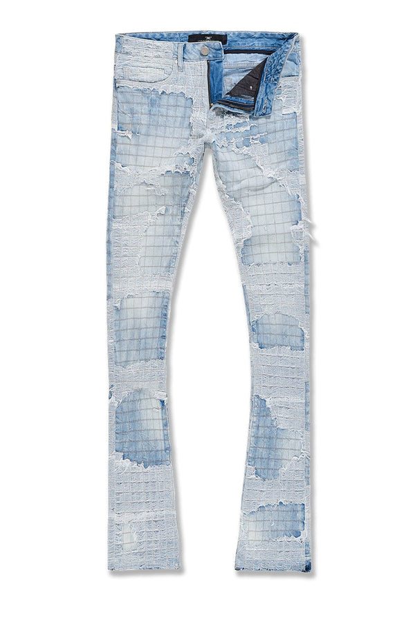 MARTIN STACKED - FULL MOON BORO DENIM (ICE BLUE)