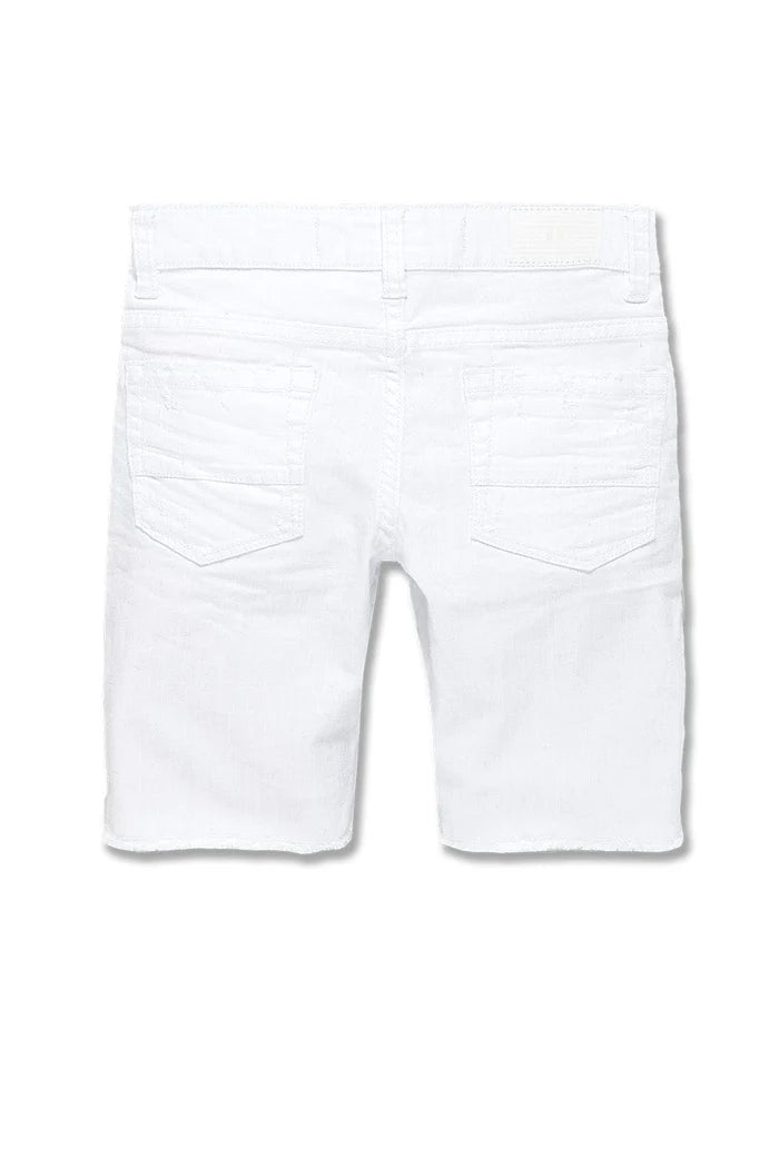 Kids Tulsa Twill Shorts-White