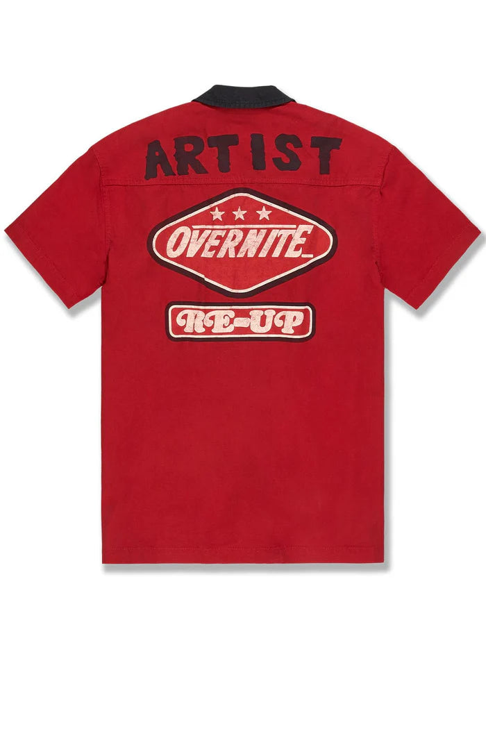 The Re-Up Mechanic Shirt - Red