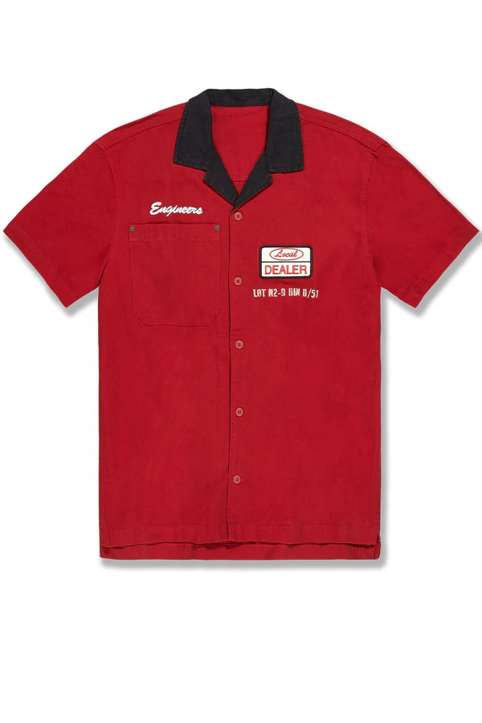 The Re-Up Mechanic Shirt - Red