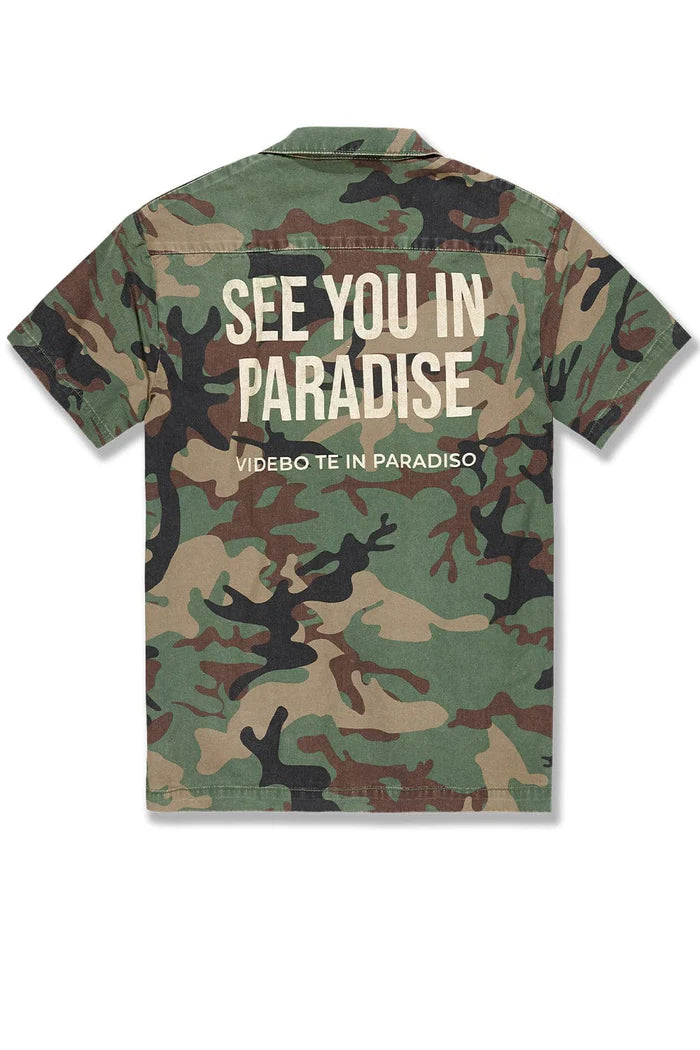SYIP Vintage S/S Work Shirt (Vintage Camo)