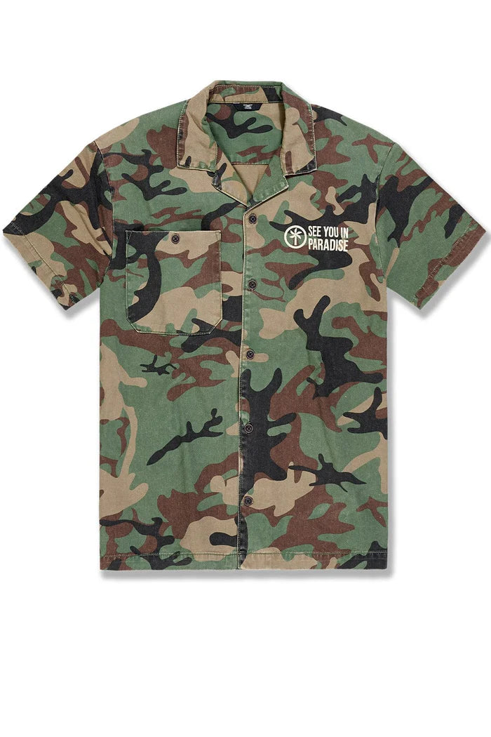 SYIP Vintage S/S Work Shirt (Vintage Camo)
