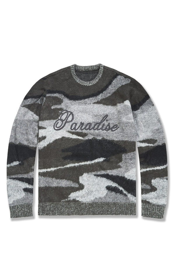 Paradise Mirage Crewneck Sweater (Black)