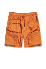 RETRO - ALTITUDE CARGO SHORTS-ORANGE