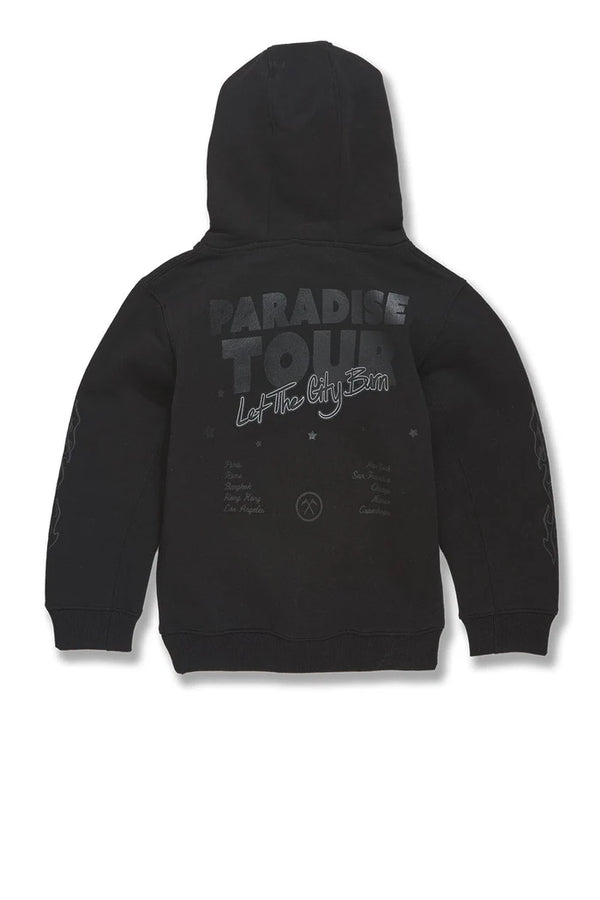 Kids Paradise Tour Pullover Hoodie-Black