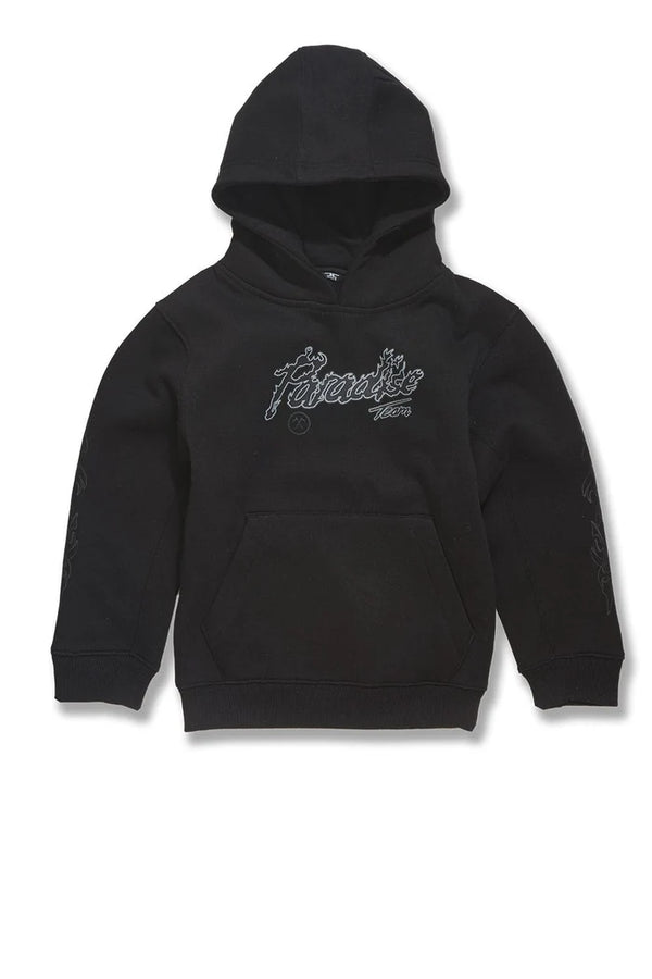 Kids Paradise Tour Pullover Hoodie-Black