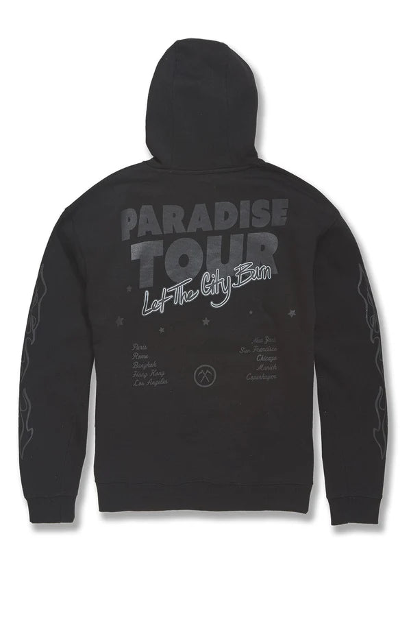 Paradise Tour Pullover Hoodie-Black