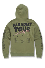 Paradise Tour Pullover Hoodie-Sage