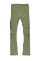 Kids Paradise Tour Stacked Sweatpants-Sage