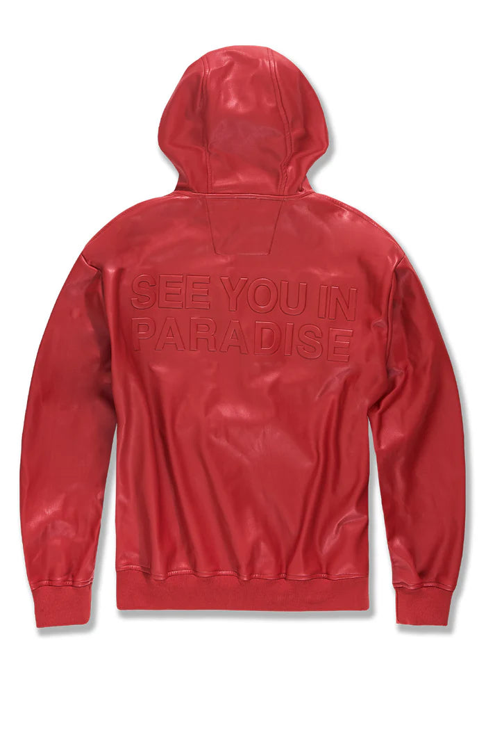 THRILLER PULLOVER HOODIE (RED)