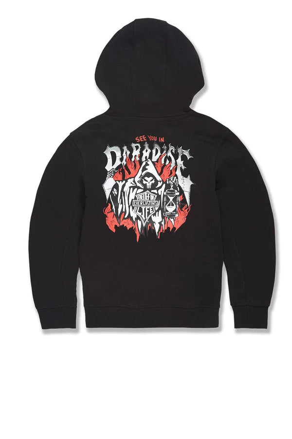 Kids Afterlife Pullover Hoodie (Noir)