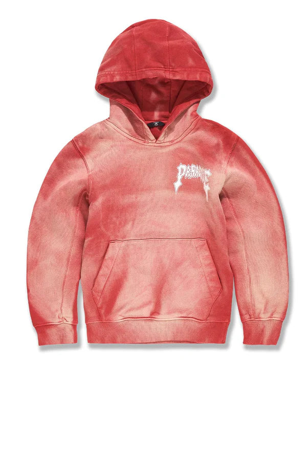 Kids Afterlife Pullover Hoodie (Red)