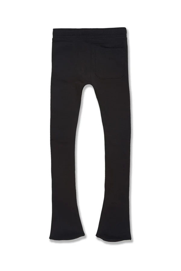 Kids Afterlife Stacked Sweatpants (Noir)