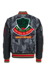 Hellcat Varsity Jacket (Black Camo)