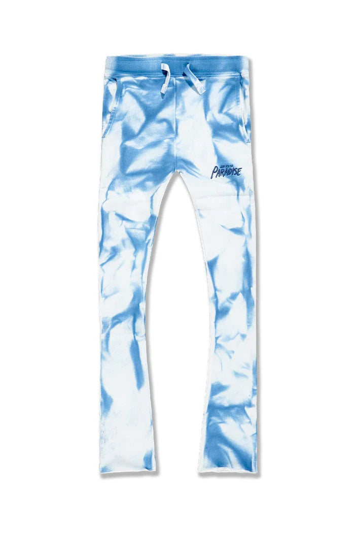 Kids Surfside Stacked Sweatpants - Lt Blue