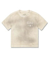 Kids Inside Out Boxy T-Shirt -  Cream Wash