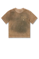 Kids Inside Out Boxy T-Shirt - Dark Vintage