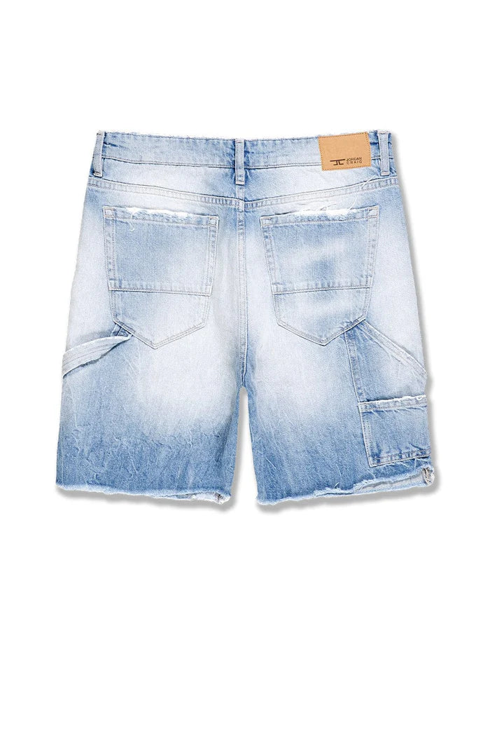 Retro - Landman Denim Shorts - ARCTIC WASH