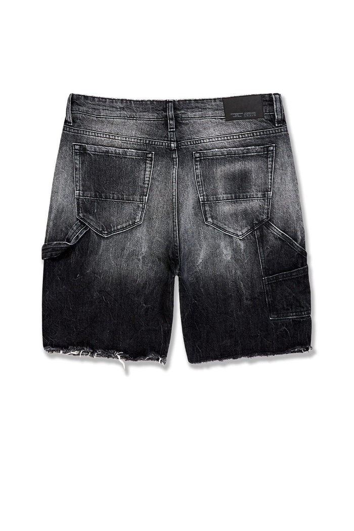 Retro - Landman Denim Shorts - INDUSTRIAL BLK
