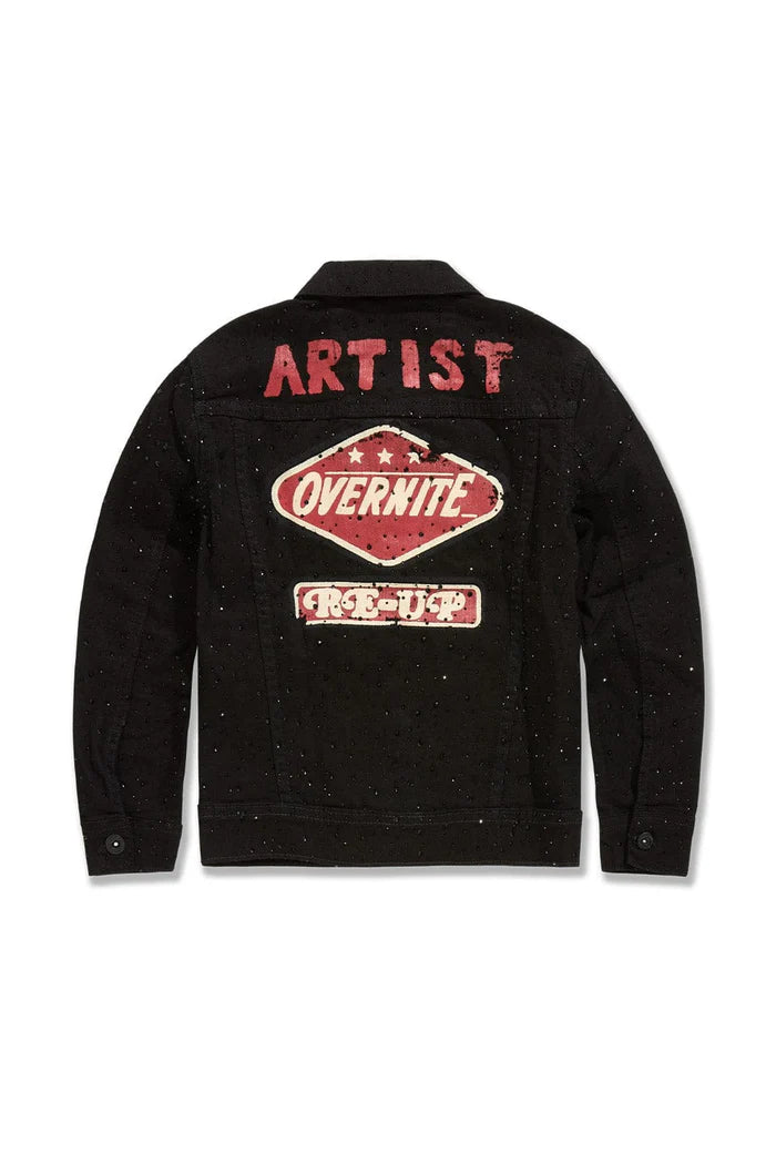 Kids Local Dealer Trucker Jacket (Jet Black)