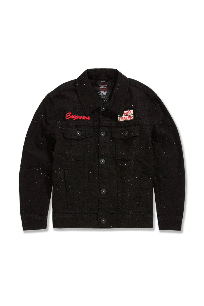 Kids Local Dealer Trucker Jacket (Jet Black)