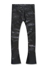 Kids Stacked Thriller Cargo Pants (Black)