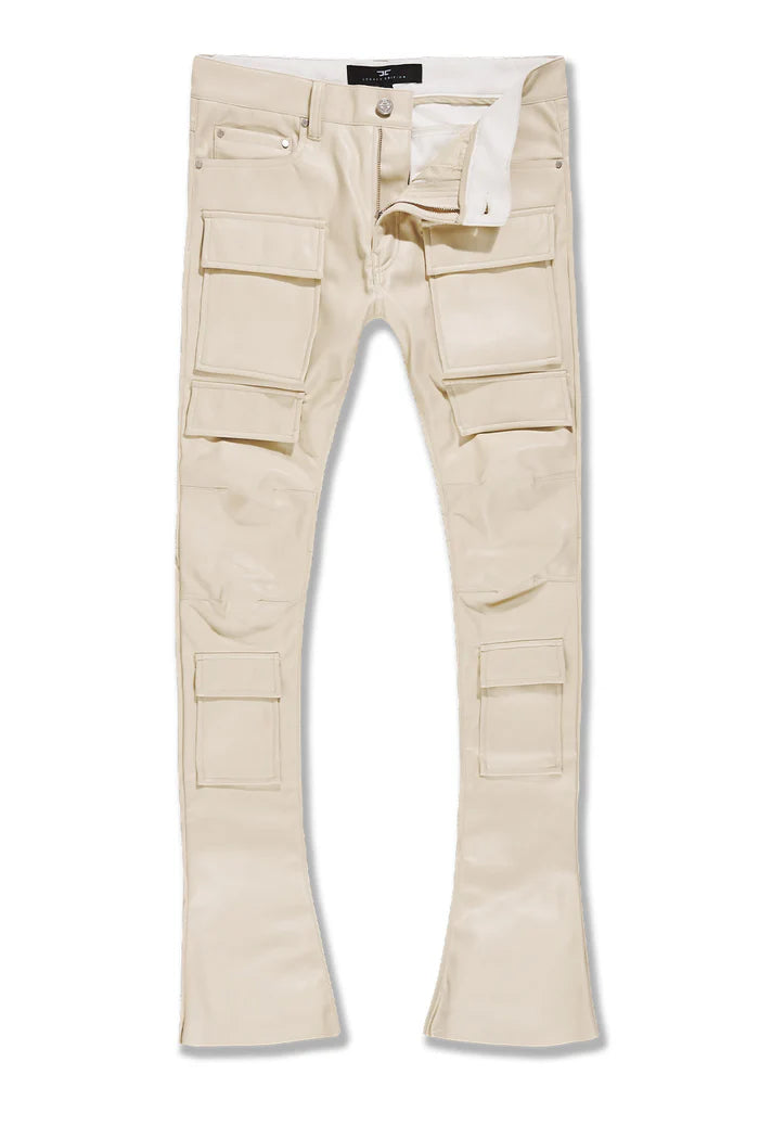 ROSS STACKED - THRILLER CARGO PANTS (KHAKI)