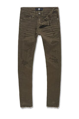 Sean - Tribeca Twill Pants-Army Green