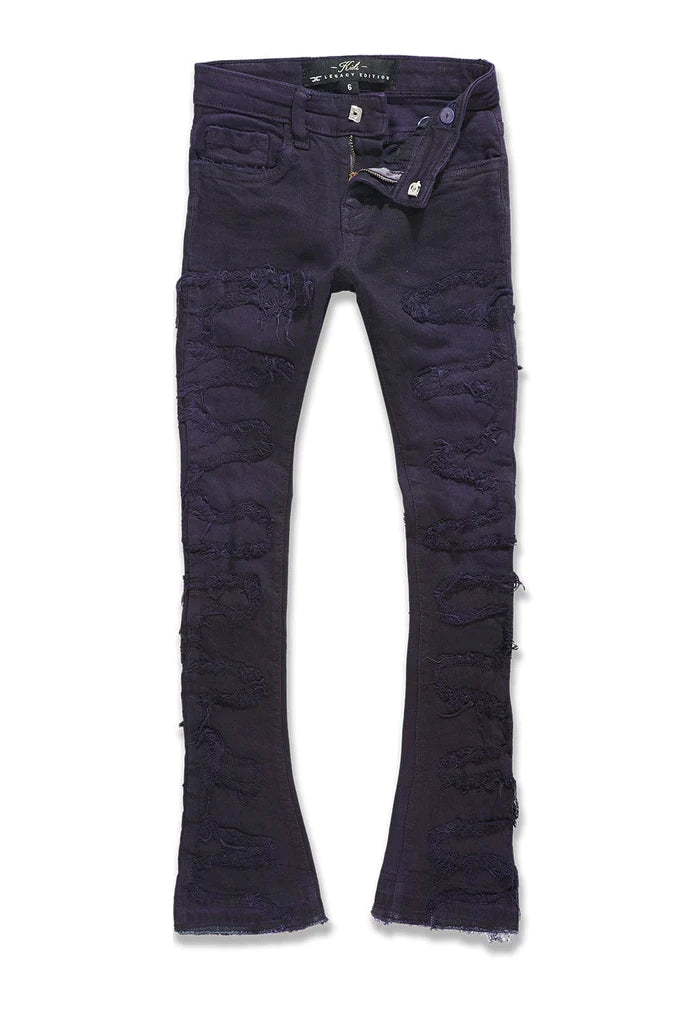 TODDDLER MARTIN STACKED - OASIS DENIM (PURPLE)