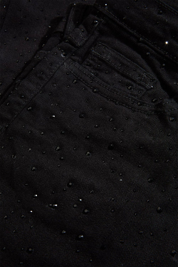 Kids Local Dealer Stacked Denim (Jet Black)