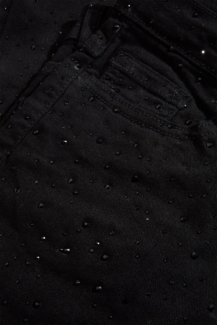 Kids Local Dealer Stacked Denim (Jet Black)