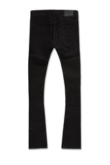 Super Skinny Stacked Fit - Local Dealer Denim - Martin Stacked Collection (Jet Black)