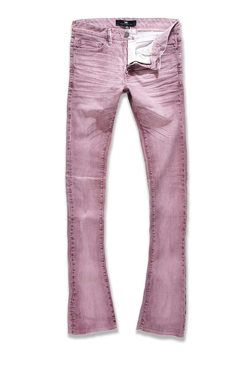 MARTIN STACKED - FULL BLOOM DENIM (MAUVE PINK)