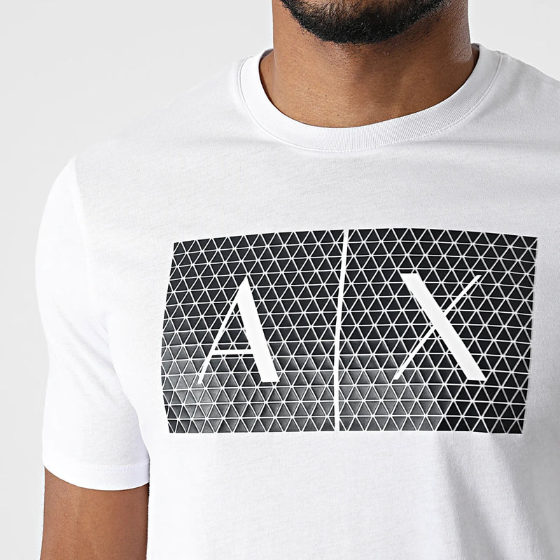ARMANI EXCHANGE Tee Shirt 8NZTCK-Z8H4Z -White – No Limit Clothing 