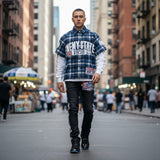 NME Shirt - Blue - Patches