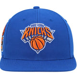 Men's New York Knicks Mitchell & Ness Royal All Love Snapback Hat